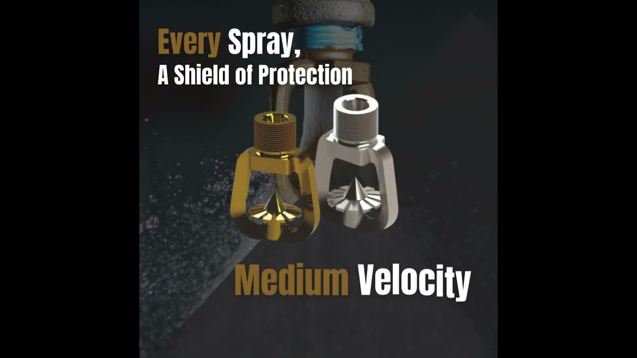 Medium Velocity Water Spray Nozzle: Powerful Protection for Every Environment 