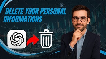 How to DELETE your personal informations from chatGPT?