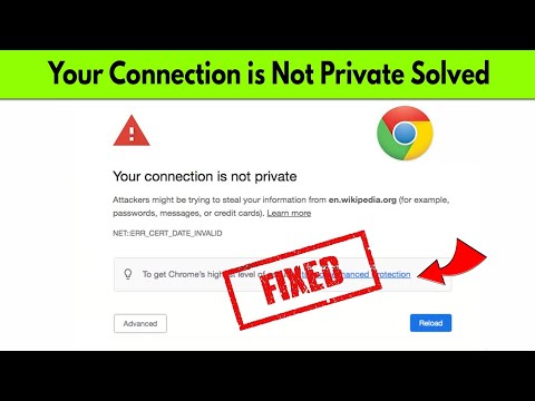 How to Fix “Your Connection is Not Private” Error on Google Chrome (2024) Solved