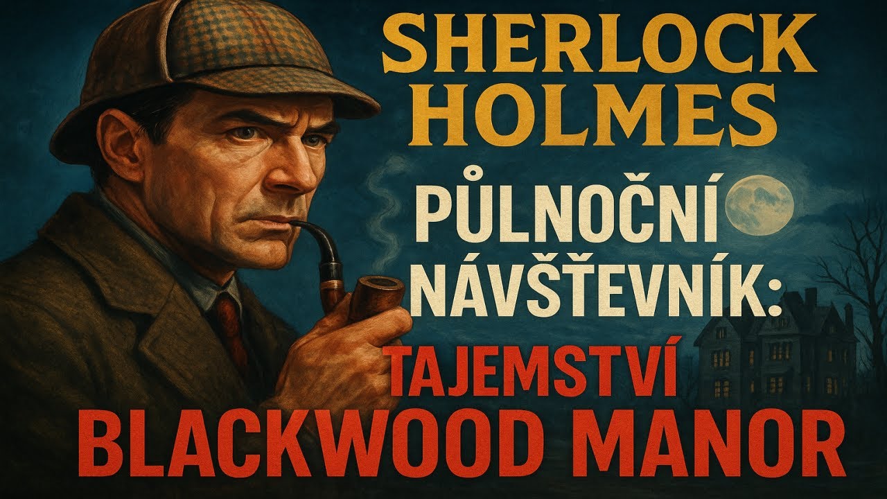 Půlnoční návštěvník: Tajemství Blackwood Manor - Sherlock Holmes Audiokniha CZ