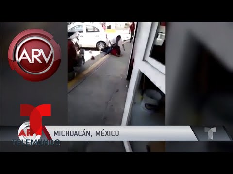 Hombre golpeó a un hombre que pateó a un perro | Al Rojo Vivo | Telemundo