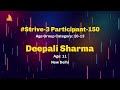 Egs kidstrive  strive3 dance competition  participant150 deepali sharma