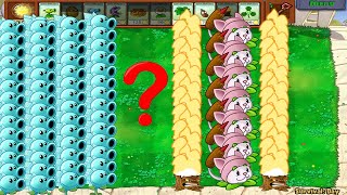 Plants vs Zombies Mod 1 Snow Pea Cattaiil vs 999 Dr. Zomboss Zombotany vs Gargantuar