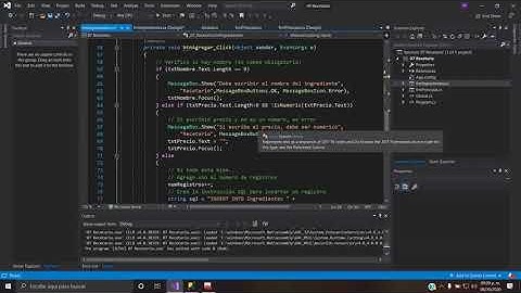 C# y SQL Server, parte 2: Insertando registros a una tabla