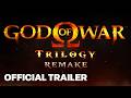 إعادة إنتاج ثلاثية God Of War الإعلان الرسمي والإعلان التشويقي
