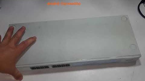 Desmontando Tudo (Switch 3com)