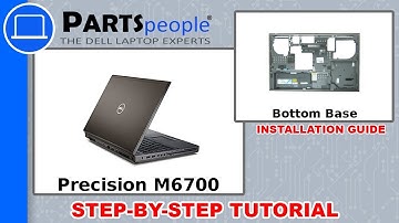 Dell Precision M6700 (P22F001) Bottom Base How-To Video Tutorial