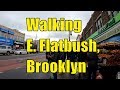 ⁴ᴷ⁶⁰ Walking East Flatbush, Brooklyn, NYC : Church Avenue, New York Avenue, & Utica Avenue