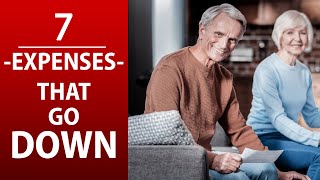 7 Expenses That Go Down in Retirement | Includes Averages