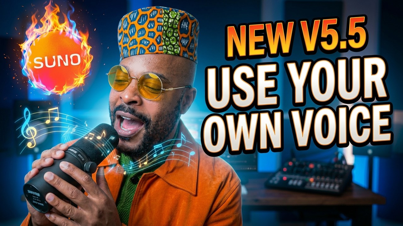 SUNO Ai v5.5 UPDATE | Use YOUR Voice to Make AI Music