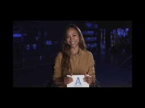 Video: Bag Kulisserne Med Zoe Saldana