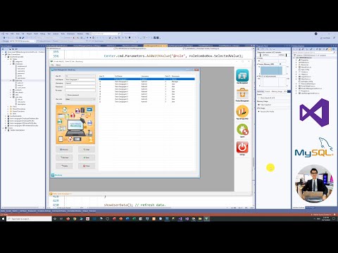 C# MySQL POS 3. Connecting to MySQL in Visual Studio