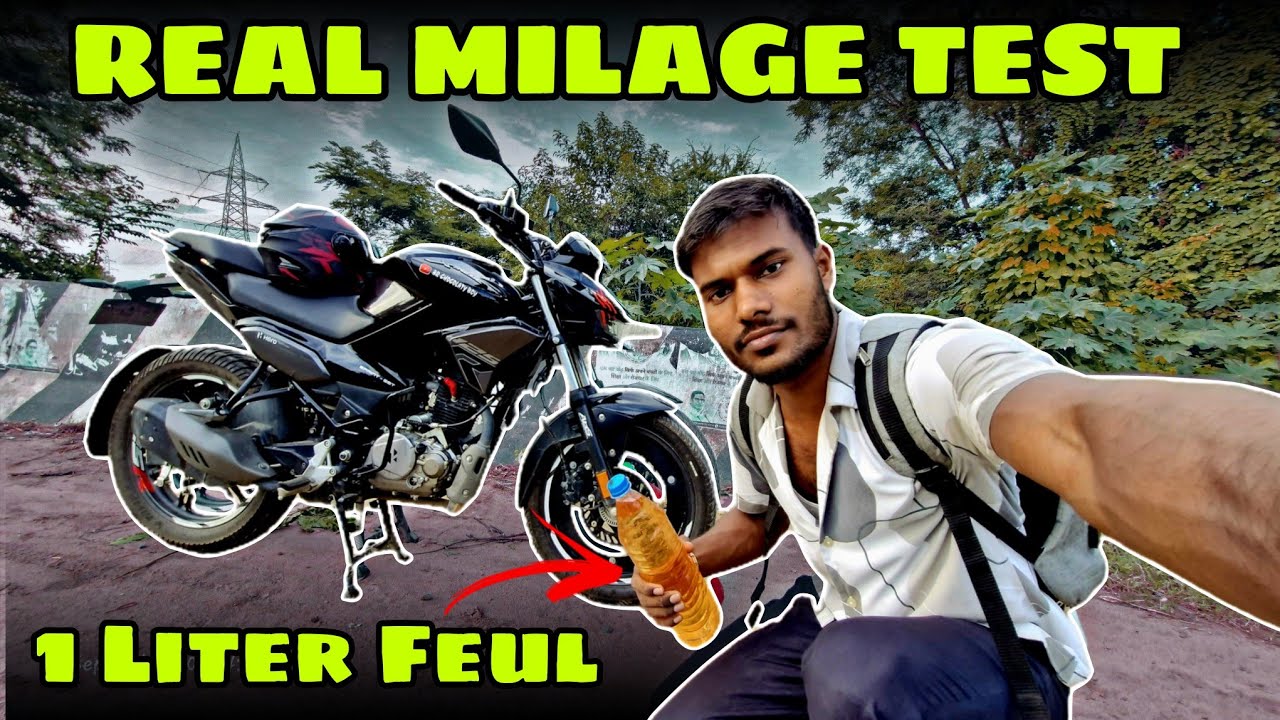 Milage Test Of Hero Xtreme 125r 🔥 | 1liter Milage Test 🥵 | Live Testing | Brchocolatyboy 