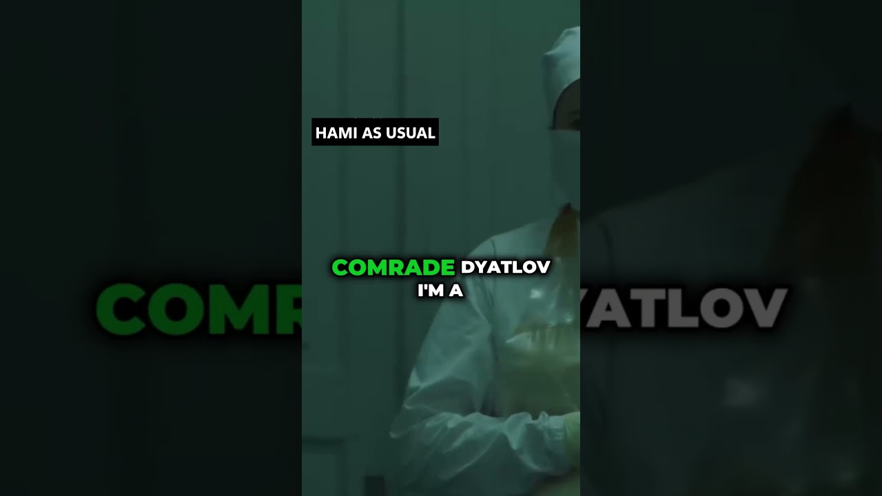 Вспышка Дятлова | Чернобыльская сцена