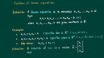 Math 2.3.3: systems of linear equations