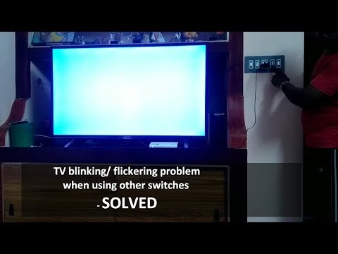 How To Fix A Blinking Or Flickering Tv Turn Tv Off To Reset