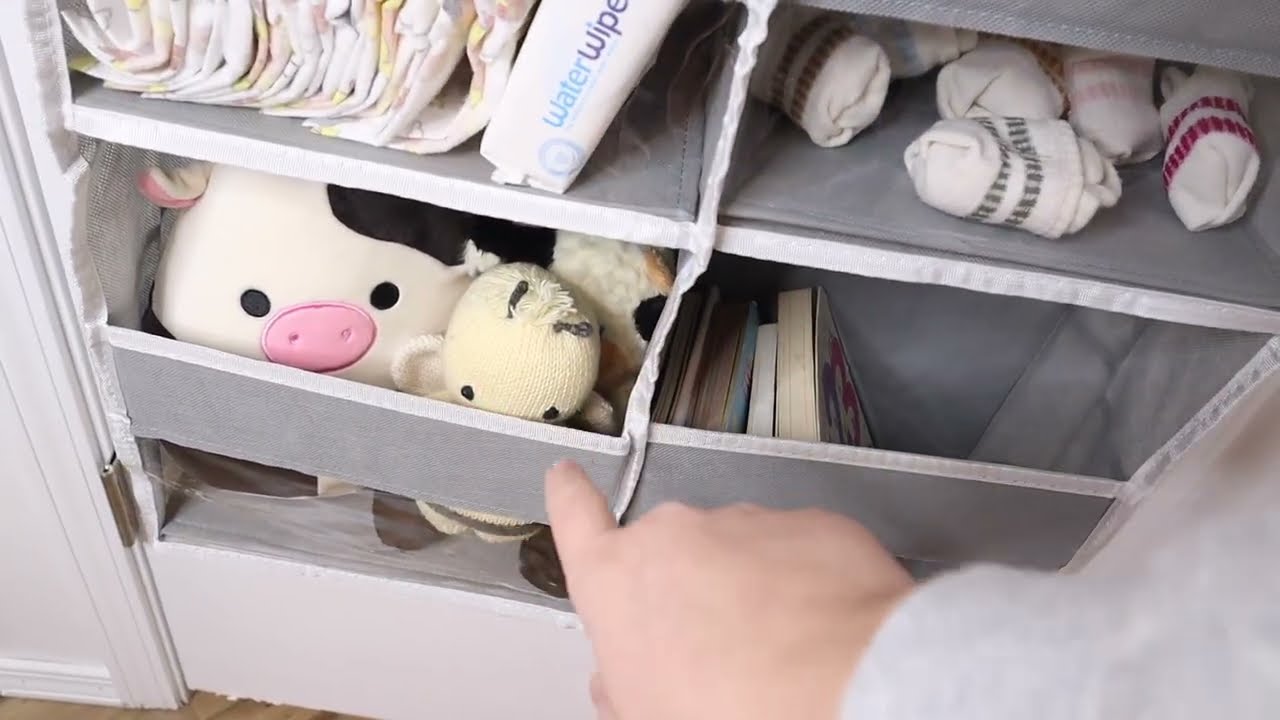 Пятиуровневый органайзер для хранения вещей на дверь, который действительно работает.