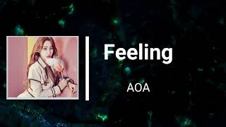 AOA - Feeling (Lyrics)