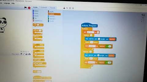 Servo Motor Arduino mBlock
