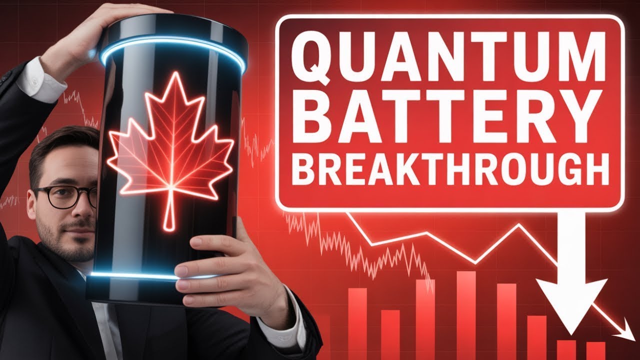 Прорыв в области квантовых батарей: канадское изобретение потрясло нефтяную промышленность до глу...