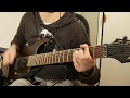 Haken - Visions (guitar cover)