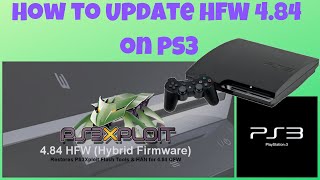 How To Update Hfw 4.84 On Ps3