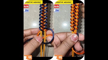 Magic of Macrame knots✨| video tutorial.43 | #macrameknots #paracord #beginnermacrame #videotutorial