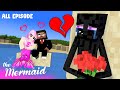 SEASON 8: HEROBRINE AND THE BEAUTIFUL MERMAID (with Alex and Enderman) : MONSTER SCHOOL MINECRAFT