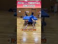 男女で卓球するとこうなる #卓球 #pingpong #スポーツ #部活