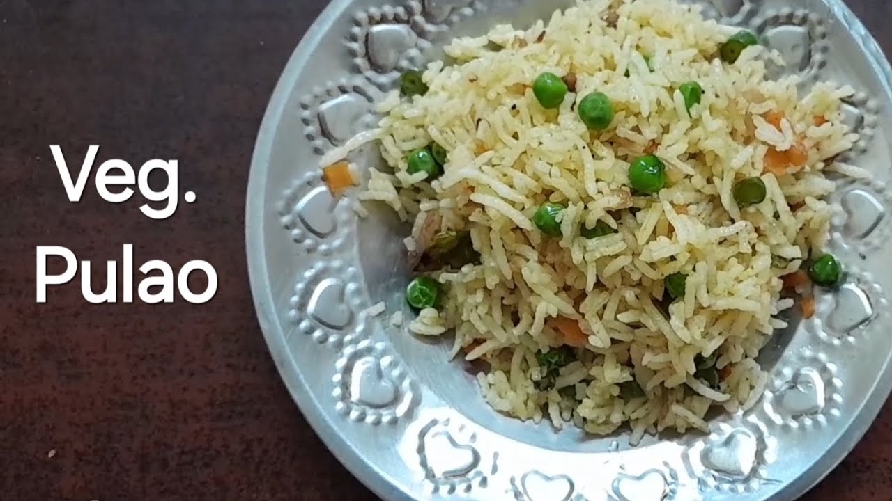 வெஜ் புலாவ் | Vegetable pulao recipe | Tamil | Colour Macaws