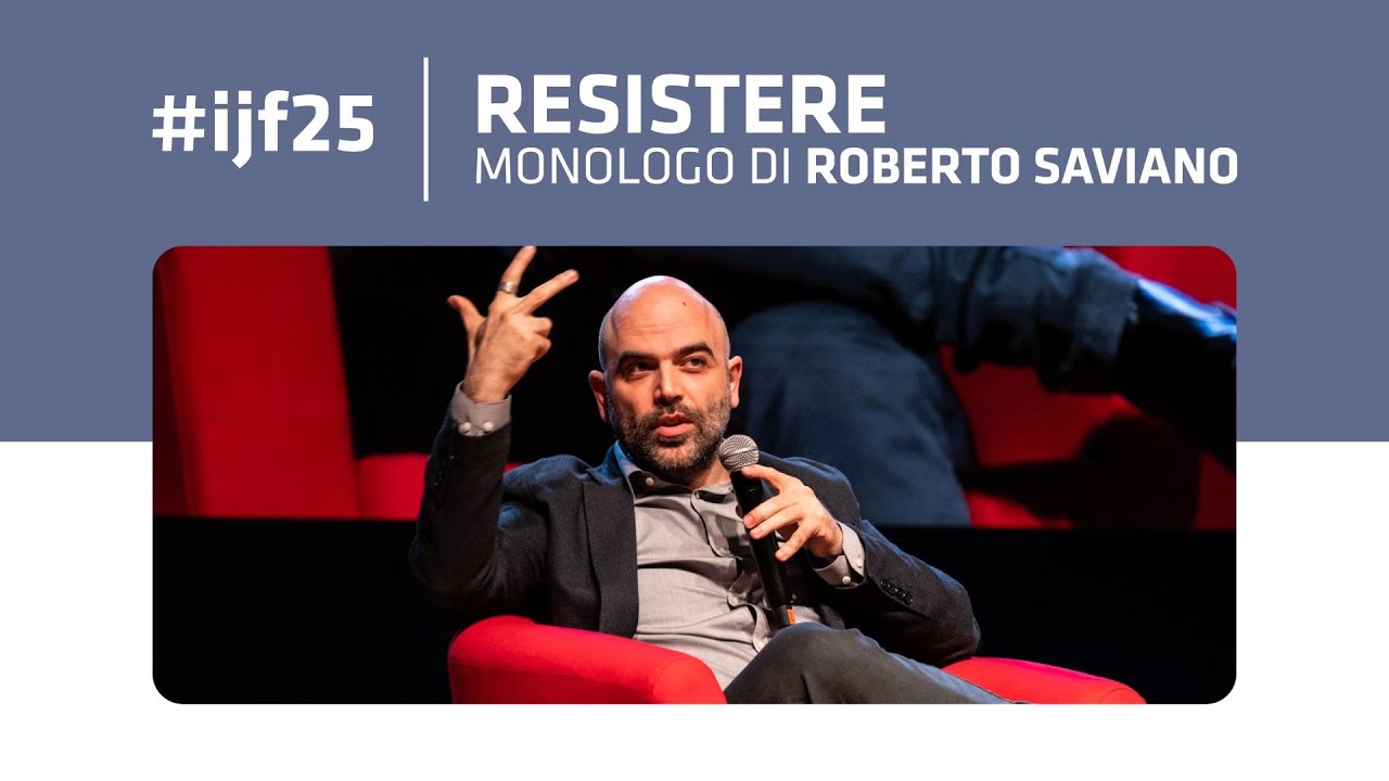Resistere - Monologo Roberto Saviano