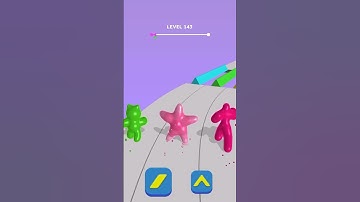 Blob Shifter 3D! ⭐️💯 (Level 143) #runninggames #gaming #shorts