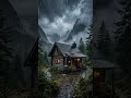 Mountain Cabin Rainstorm | Relaxing Rain Sounds