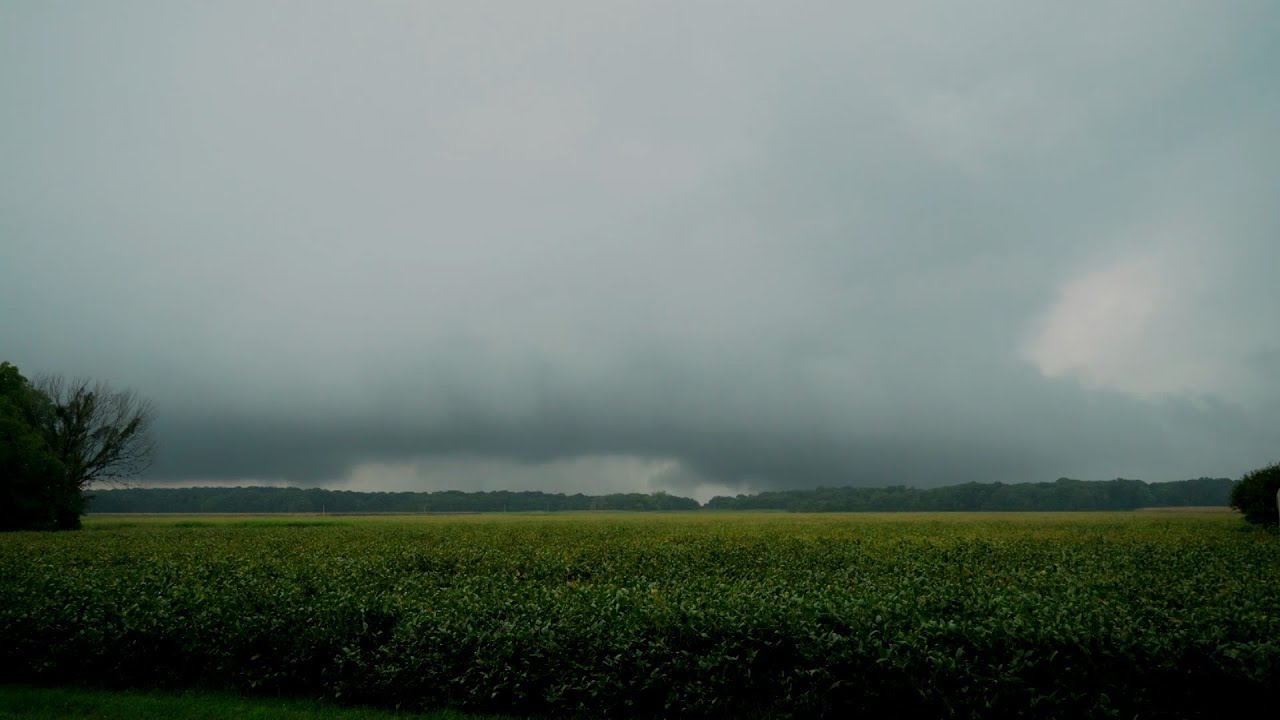 Hidalgo, IL Tornado supercell - 9/7/2018