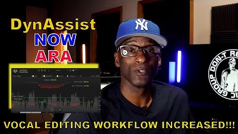 The Best VOCAL Assistant you will EVER NEED! DYNASSIST ARA is HERE!!!  #recordingstudio #homestudio