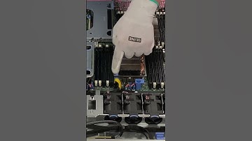 Dell PowerEdge R440 14th Gen | CPU Installation | #tech #satisfying #dell #server #serverhardware