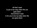 David Guetta - Sun Goes Down feat. MAGIC! & Sonny Wilson (Lyrics)