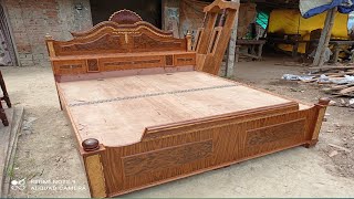 King Size Double Bed Counter Designe || Box bed Designe || Storage Bed Designe ||Amarjeet Furniture.