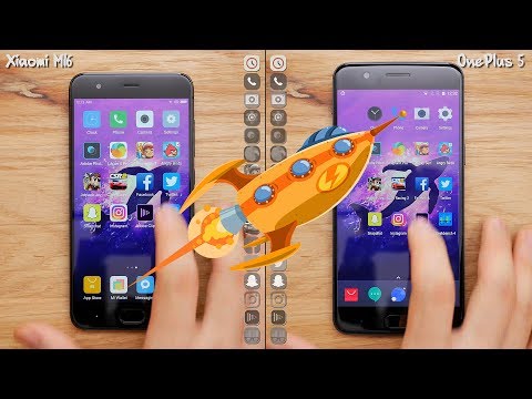 Xiaomi MI 6 VS OnePlus 5 Speed Test: the Most Powerful Chinese Phone?[4K]