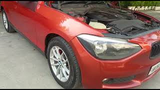 BMW 118D chassis number location