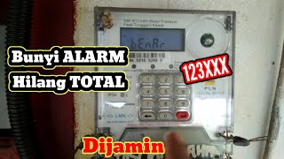 CARA MENGHILANGKAN BUNYI ALARM KILOMETER PULSA/TOKEN