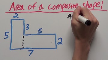 How to find the Area of a Composite Shape