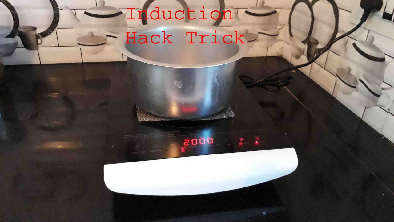 Induction Cooktop.Trick For Use Any Utensil.Induction Hack.