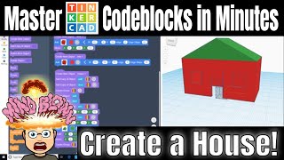 Create a CodeBlocks House in minutes! Great for beginners!