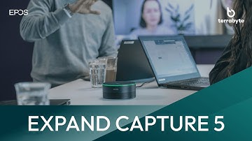 Best Speaker for Microsoft Teams: EPOS EXPAND Capture 5 with Voice Recognition