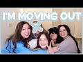 Why i moved out of the roomies house  empty apartment tour building furniture new beginnings