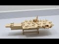 3D Woodcraft Construction Kit DIY, Assembly Wooden Aircraft Carrier 3D Woodcraft Construction Kit DIY, Assembly Wooden Aircraft Carrier