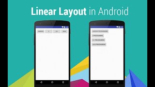 Linear Layout #16 - Android Studio