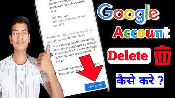 How to delete Gmail account permanently 2024 | Google account delete kaise kare |