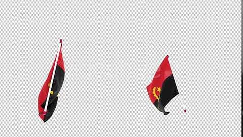 Flag Transition - Angola | Motion Graphics - Envato elements